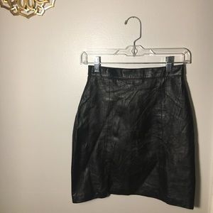 Vintage Wilson’s Women’s Leather Skirt